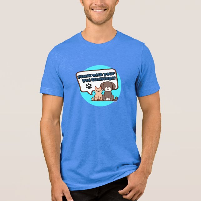 Plank with your pet 2025 Tshirt (Frente)