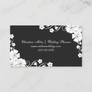 Planner de Casamento Floral - Cartão de visita