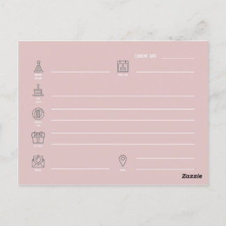 Plano de Aniversário : Cartão Postal