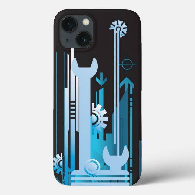 Plano de fundo de meio tom técnico 3 (Verso)