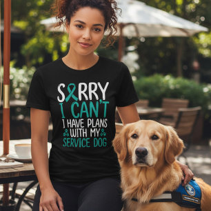 Planos de Cão de Serviço PTSD Fita Azul