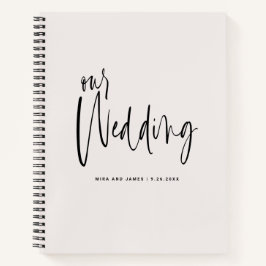 Planos de Casamento Ecru De Script Graceful Elegan