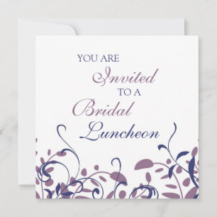 Planos de natação Bridal Cartas de Convite