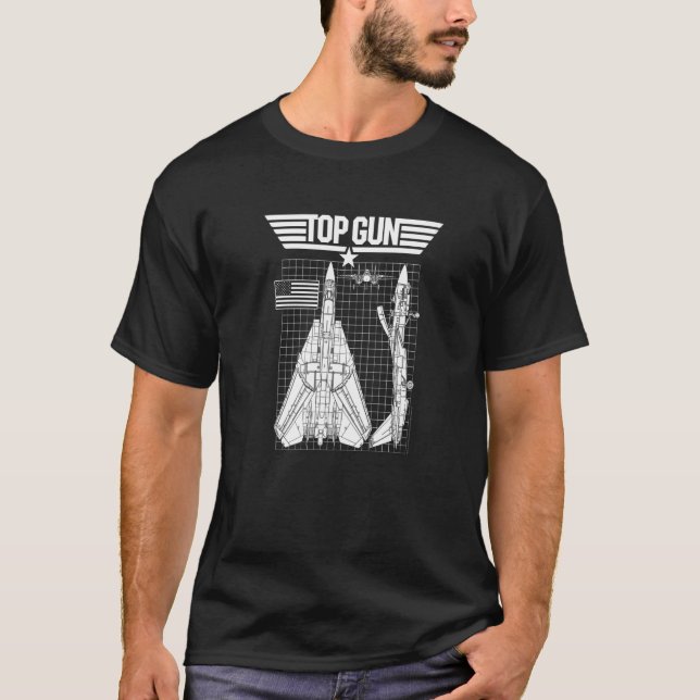 Planos do F 14 Tomcat Top Gun   (Frente)