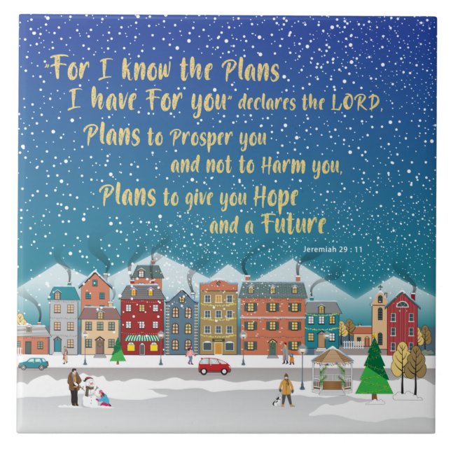 Planos para lhe dar esperança e um Futuro Jeremiah (Frente)