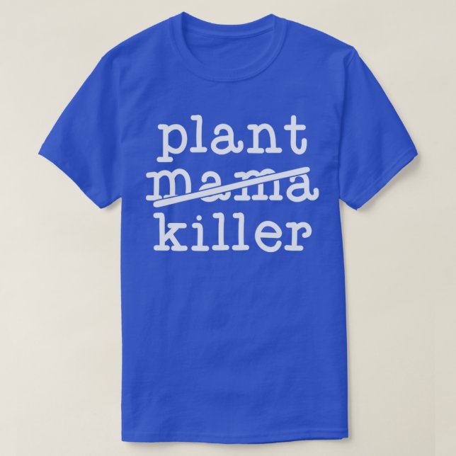 Planta Assassina Mama Camisa Gardener Presente Par (Frente do Design)