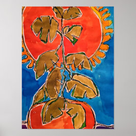 Planta de Tomate, Impressão de Arte