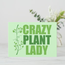 Planta Louca Lady Green Botanist