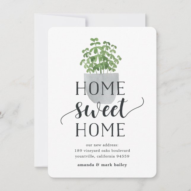 Planta Potente | Anúncio de mudança (Frente)