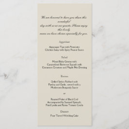 Plantação de Árvores de Carvalho no Menu Casamento