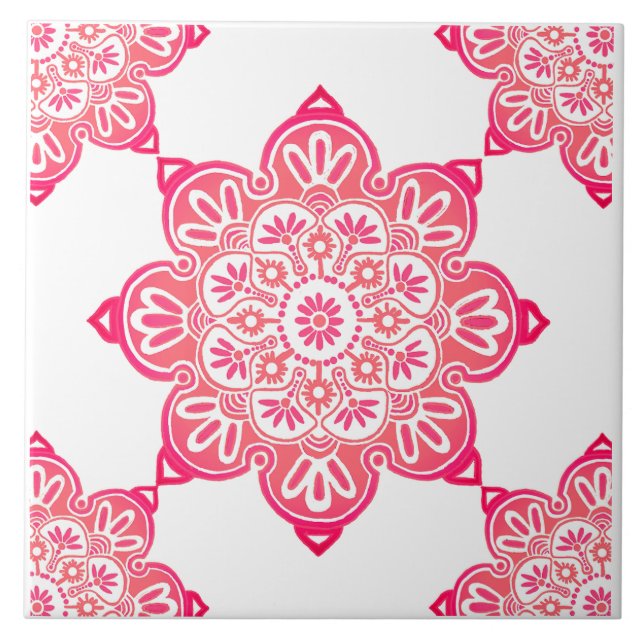 Plantação de cozinha com medalhões de azulejo cerâ (Frente)