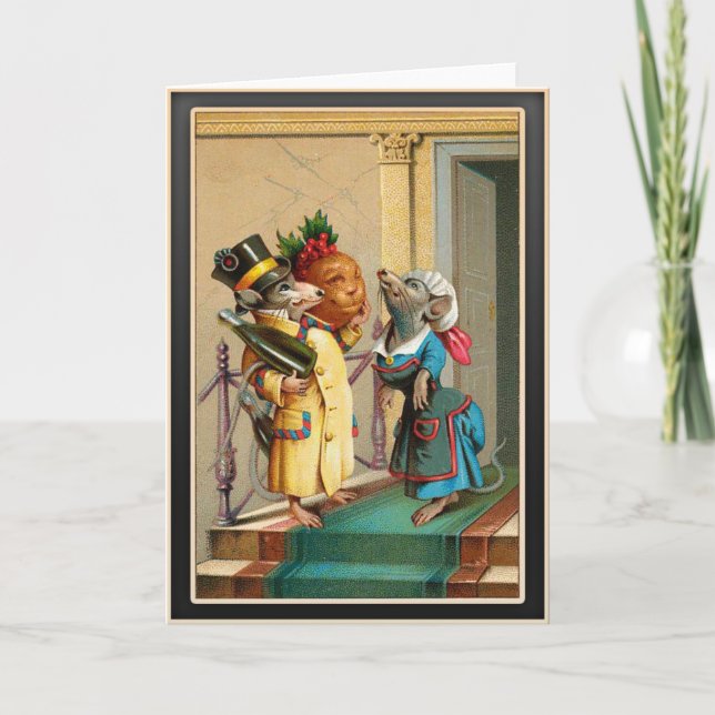 Plantações de Natal - cartões de Natal (Frente)