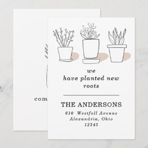 Plantamos novas raízes plantas movendo lançamento