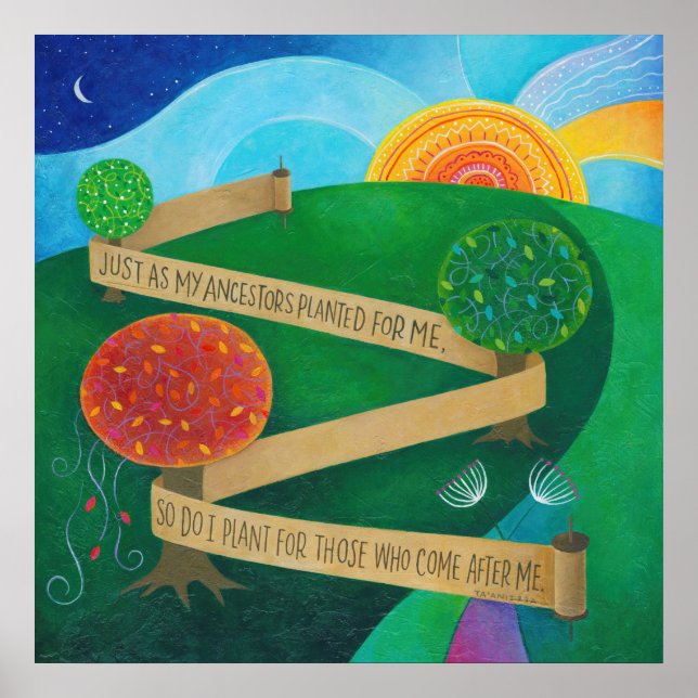 Plantar Torah Poster (Frente)