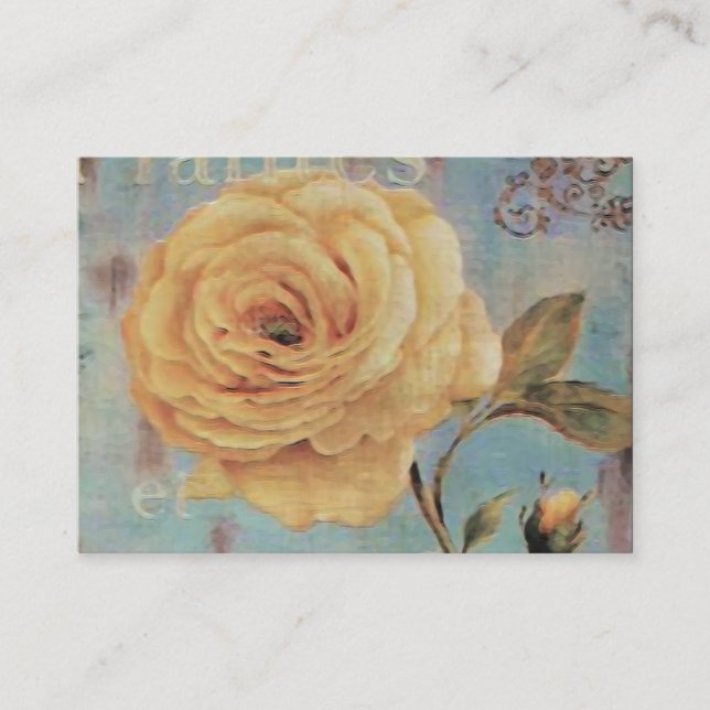 Plantes ~ Cartão de visita (Frente)