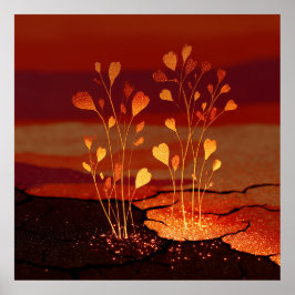 Plântulas Emergentes - Poster Solarpunk