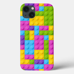 Plastic Construction Blocks Pattern