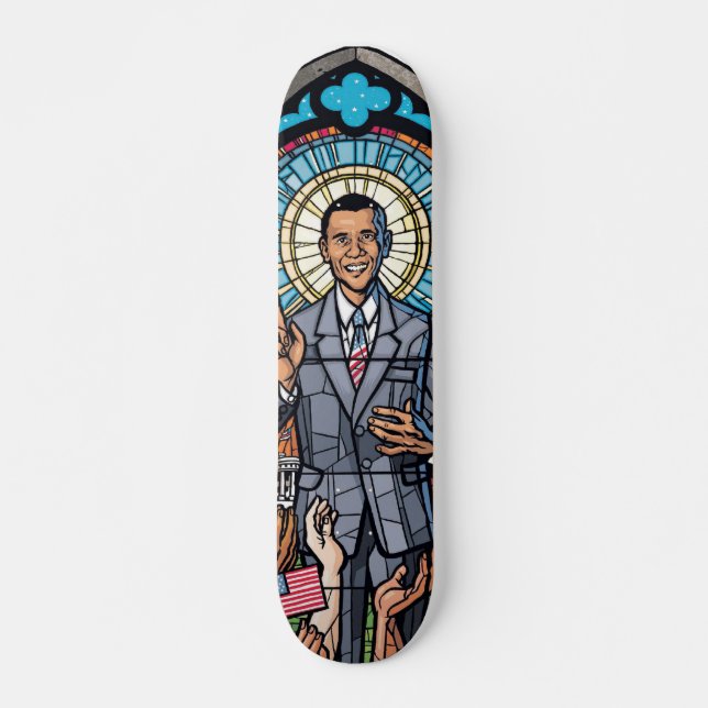 Plataforma #1 do skate de Barack Obama (Frente)