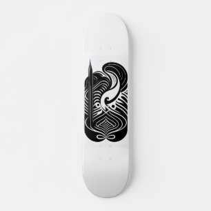 Plataforma de skate de 19,68cm MOTIVO MAORI