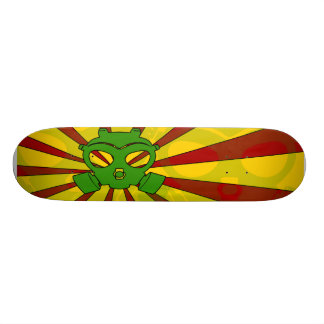 Plataforma do skate da máscara de RiotCore Rasta