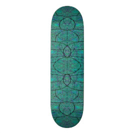 Plataforma do skate das tartarugas de mar