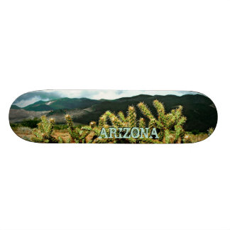 Plataforma do skate do cacto da arizona e da foto