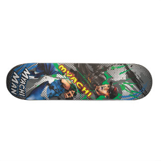 Plataforma do skate do homem de Myachi