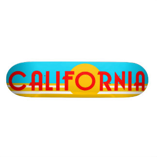Plataforma do skate do logotipo de Califórnia do