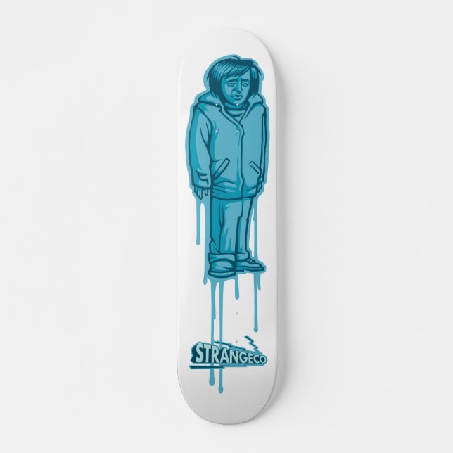 Plataforma do skate do MENINO AZUL (Frente)