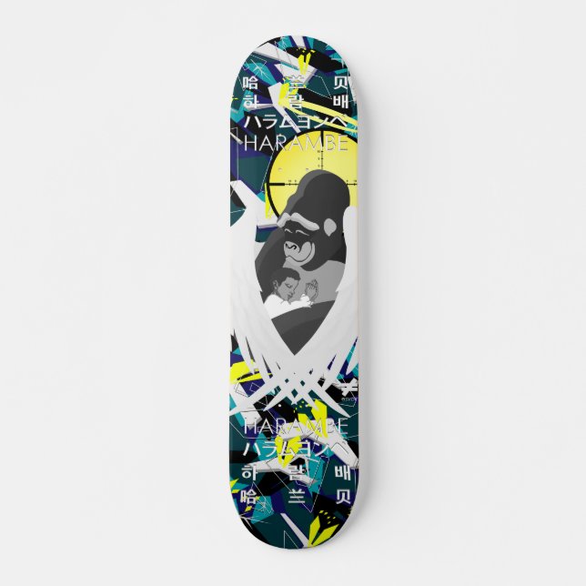 Plataforma do skate do RASGO HARAMBE (Frente)