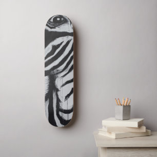 Plataforma do skate do Sr. Zebra Original Arte