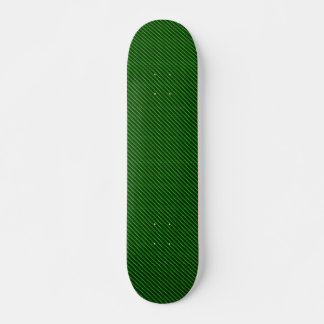 Plataforma do skate do verde da fibra do carbono