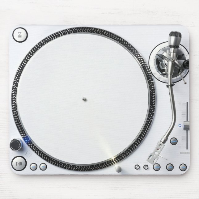 Plataforma giratória Mousepad do DJ (Frente)