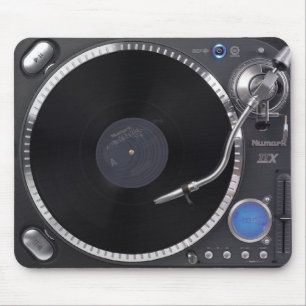 Plataforma giratória Mousepad do DJ