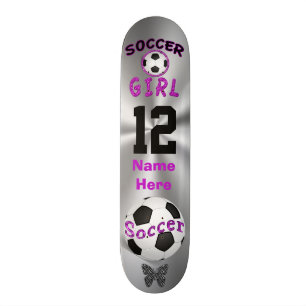 Plataforma personalizada do skate do futebol para