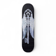 Plataforma subterrânea urbana do skate da chave de