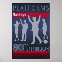 Plataformas simplificadas de Poster 1