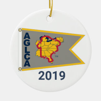 Platinum Burgee (2019) Ornamento Cerâmico