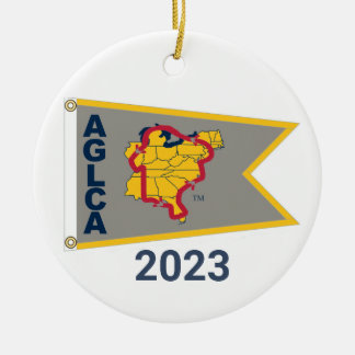 Platinum Burgee (2023) Ornamento Cerâmico