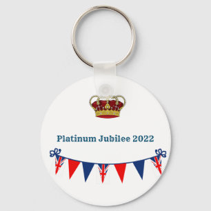 Platinum Jubilee 2022 Celebration Chaveiro