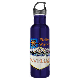 Platteville, Wisconsin P-Vegas — Garrafas de Água