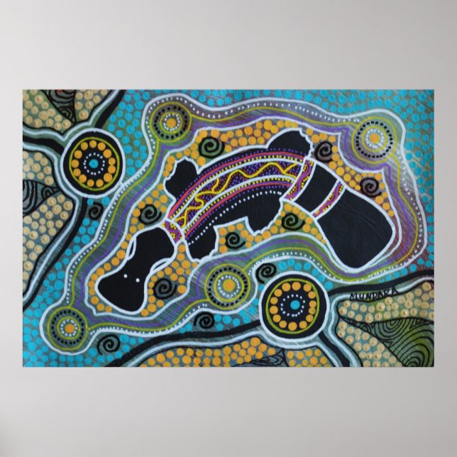 Platypus Dreaming Poster (Frente)