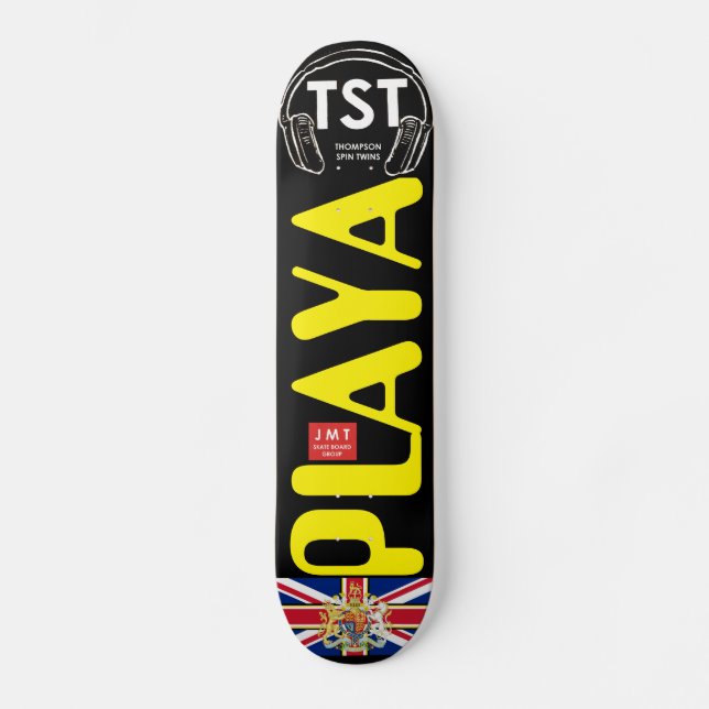 PLAYA OFFICIAL UK skateboard (Frente)