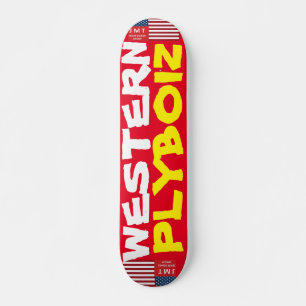 PLAYBOIZ OCIDENTAIS JMT EUA Skateboard