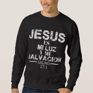 Playera Camisa Salmo Jesus Es Mi Luz Biblia Cristi