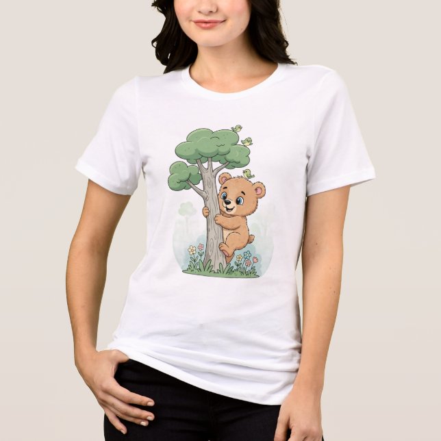 Playful Baby Bear Tee (Frente)