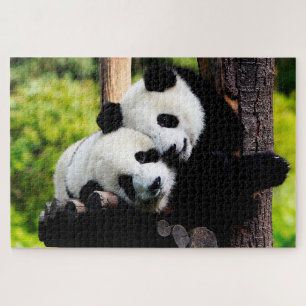 Playful Baby Pandas, Quebra-cabeça de serra