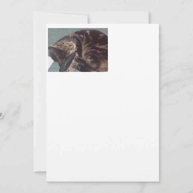 Playful Dave Artisan: Convites de Feltro Ecru (Frente)