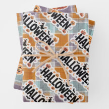 Playful Halloween Plaid