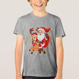 **"Playful Santa Claus Design – Fun and Festive Ch